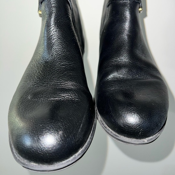 Black Boots Leather Upper Size Womens 9 Naturalizer Joylynn Knee - Picture 9 of 12